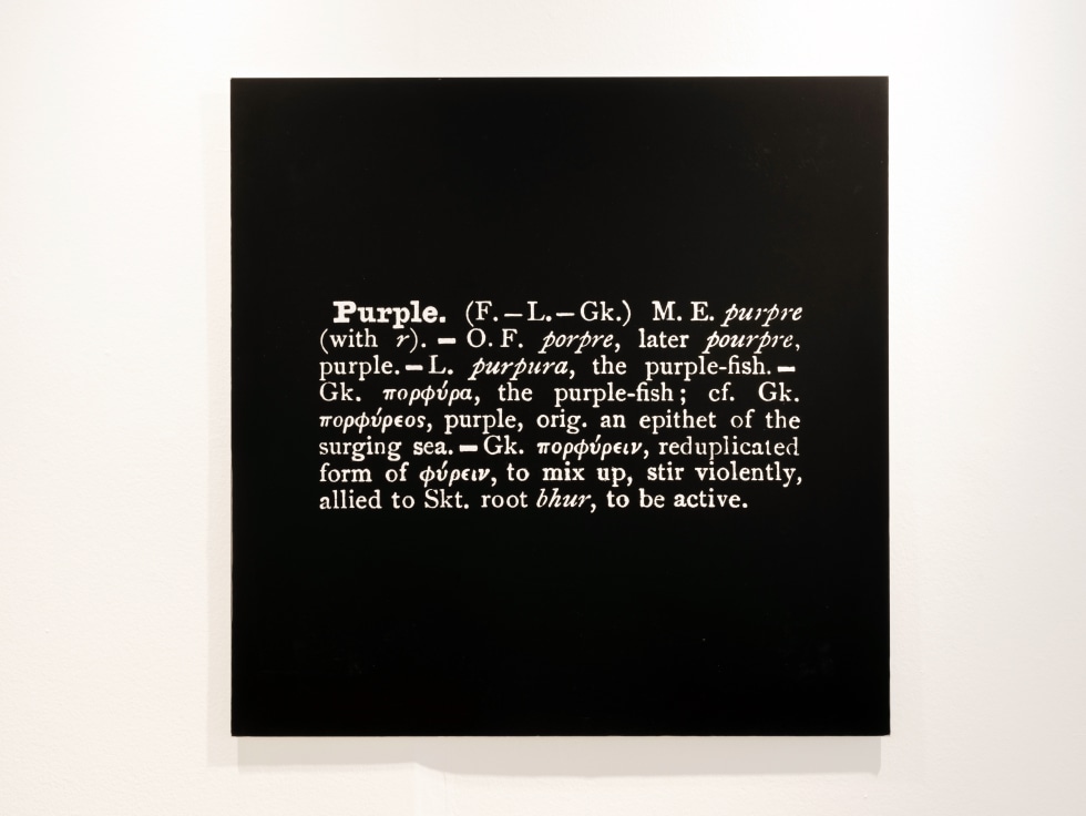 Joseph Kosuth in Spheres of Interest