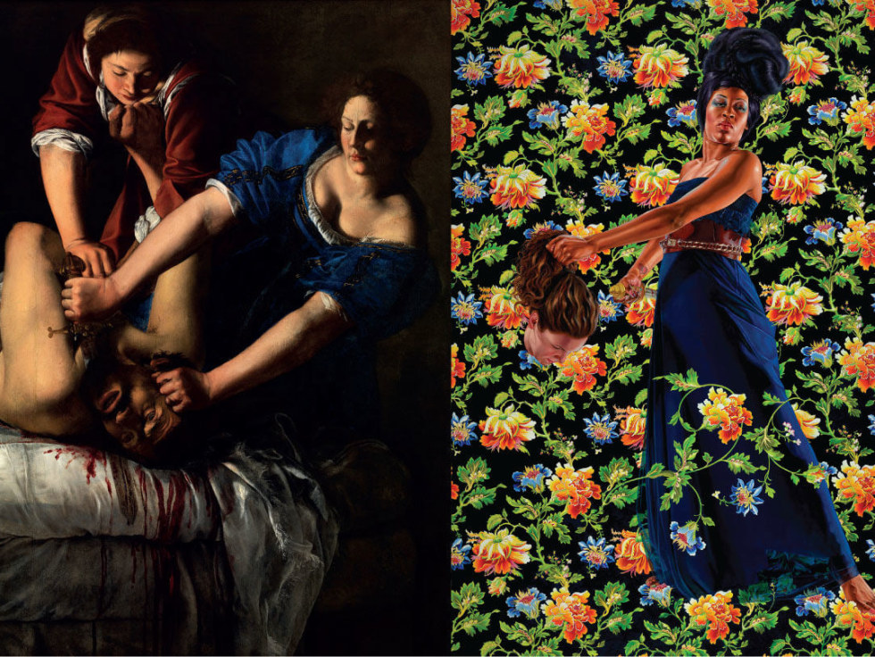 Kehinde Wiley in Portrait of Courage: Gentileschi, Wiley, and the Story of Judith