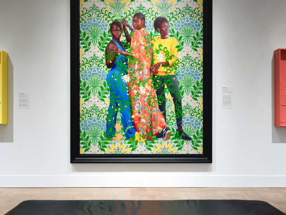 Kehinde Wiley in Global Icons, Local Spotlight: Contemporary Art from the Collections of Jordan D. Schnitzer