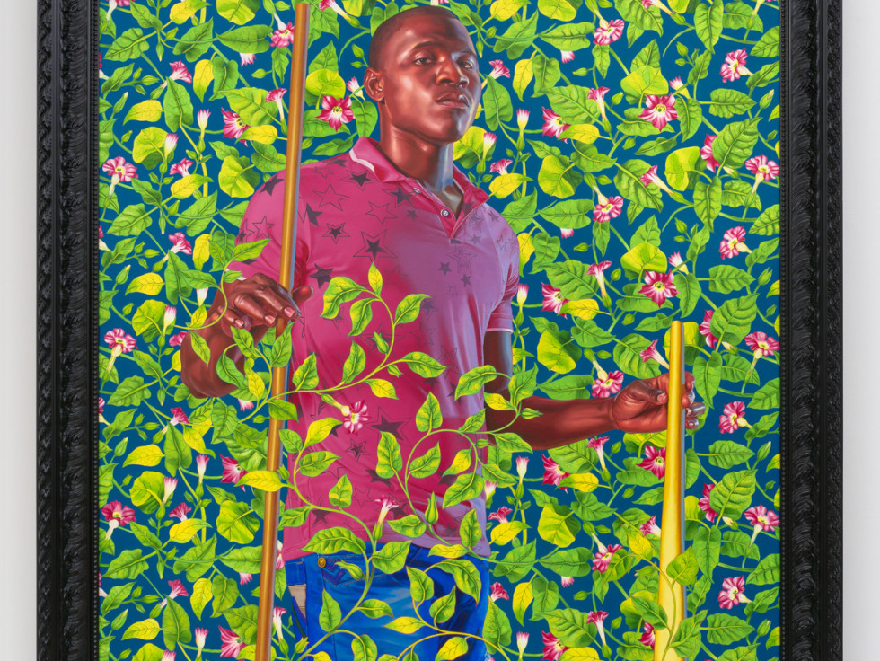 Kehinde Wiley in Breaking the Mold: Investigating Gender