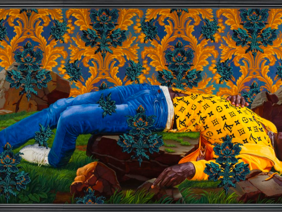 Kehinde Wiley in An Archaeology of Silence