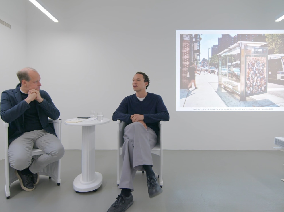In Conversation: Chase Hall &amp; Jasper Sharp