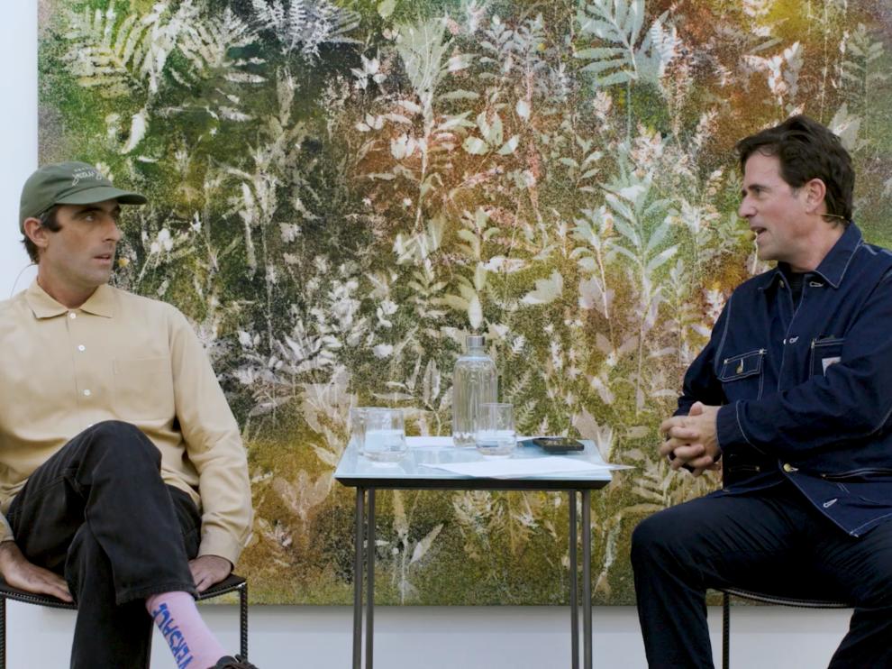 In Conversation: Sam Falls &amp; Gianni Jetzer