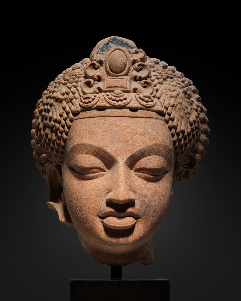 HEAD OF A GODDESS from Eastern India